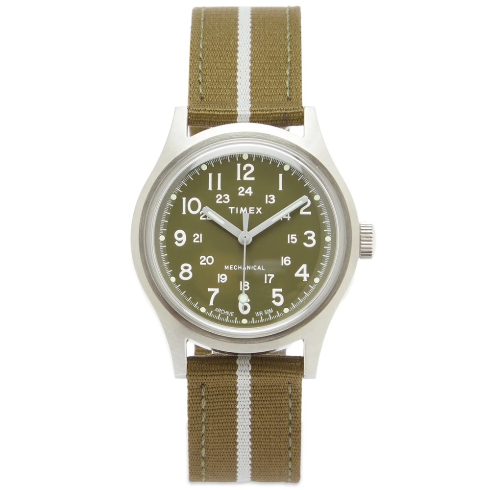 TIMEX ARCHIVE MK1 SST - MECHANICAL VERSION green military watch